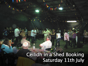 Celidh in the Shed - in aid of Breast Cancer